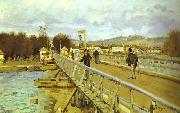 Alfred Sisley Woodbridge at Argenteuil France oil painting artist